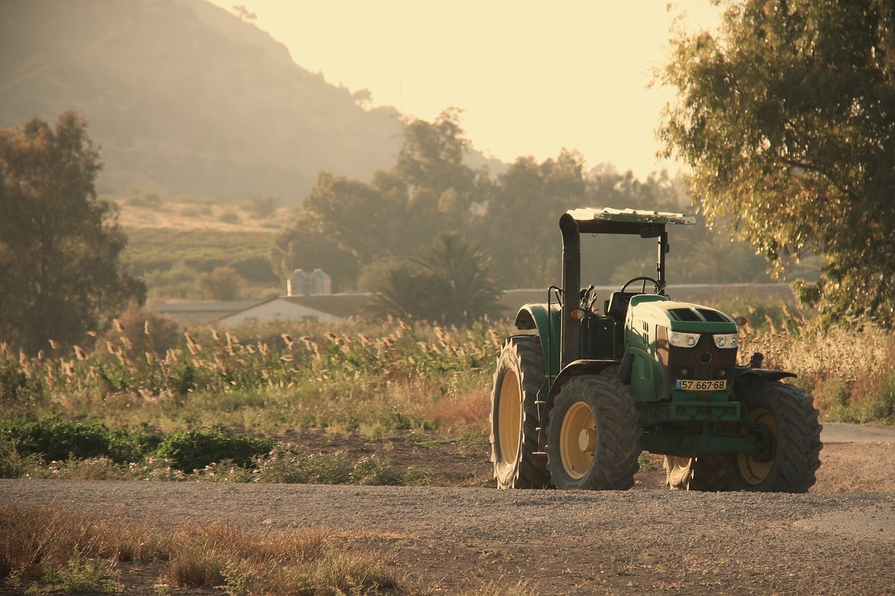 Tractor, representing farming equipment finance